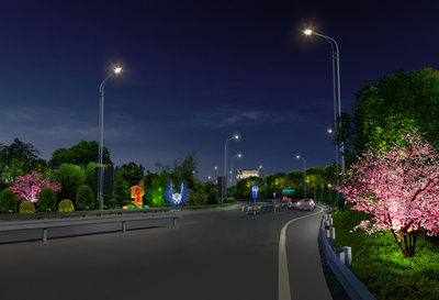 城市道路照明工程中的夜景亮化效果設(shè)計(jì)策略
